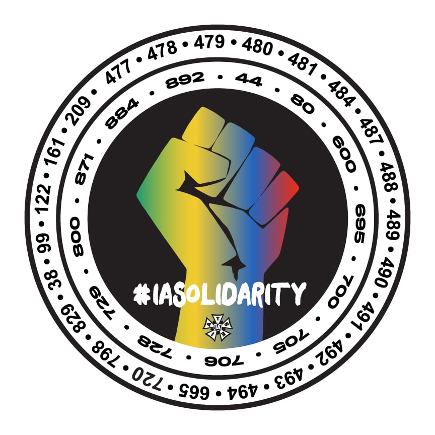 IASOLIDARITY Logo 2021 ASA Sticker V2ai1